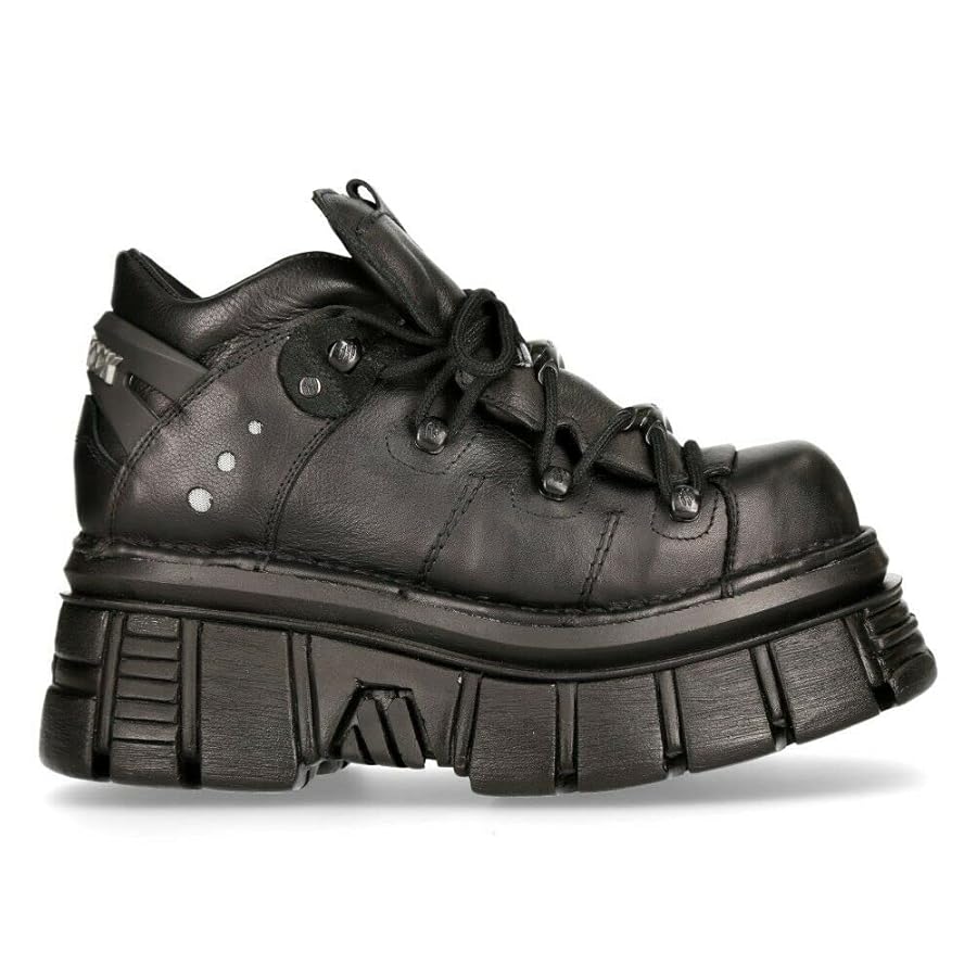 Amazon.com | New Rock 106N-S52 Women's Tower 100% Black